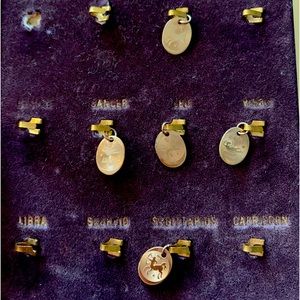 10k - zodiac signs charms sold separately.        $20 dollars each